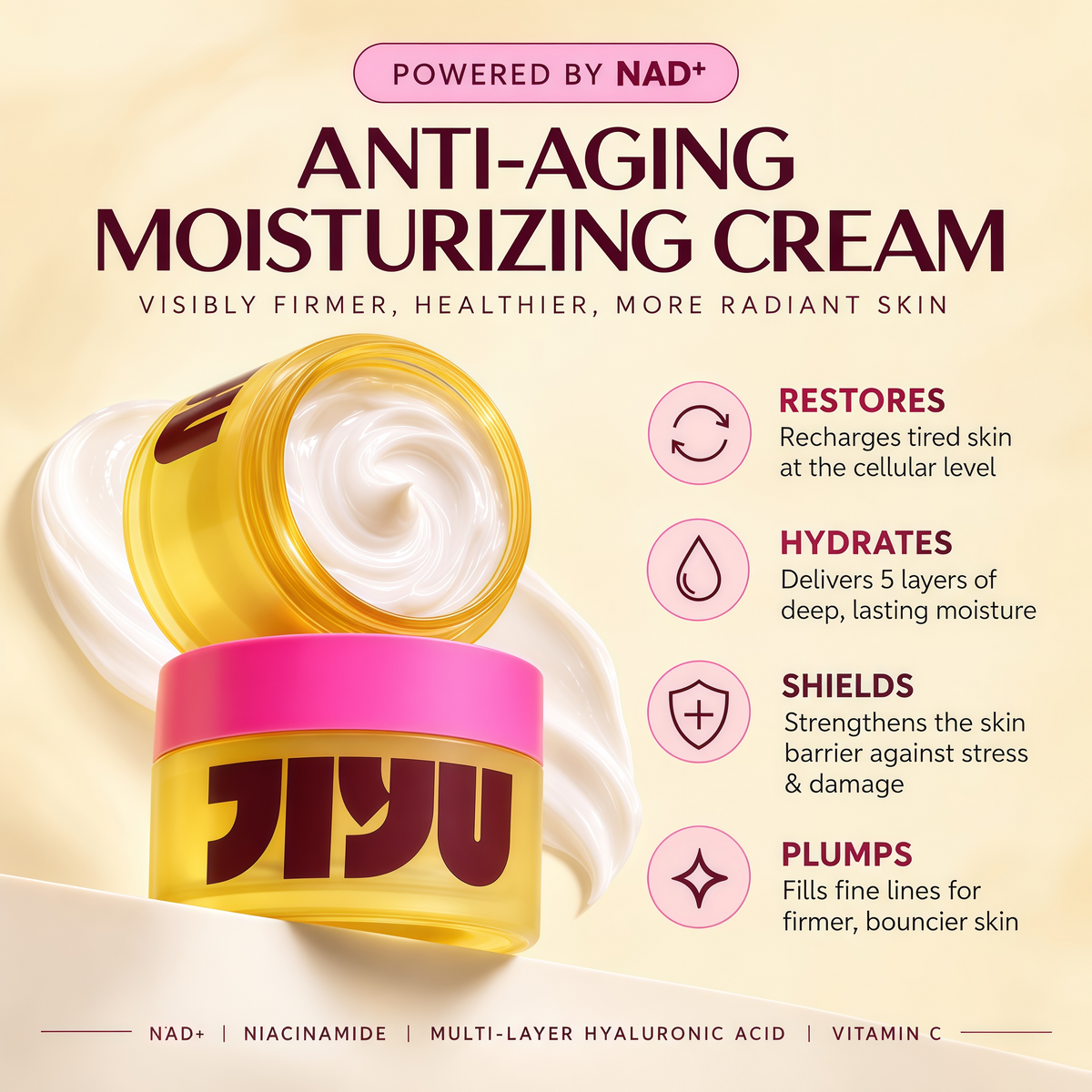 NAD+ Anti-Aging Moisturizing Cream